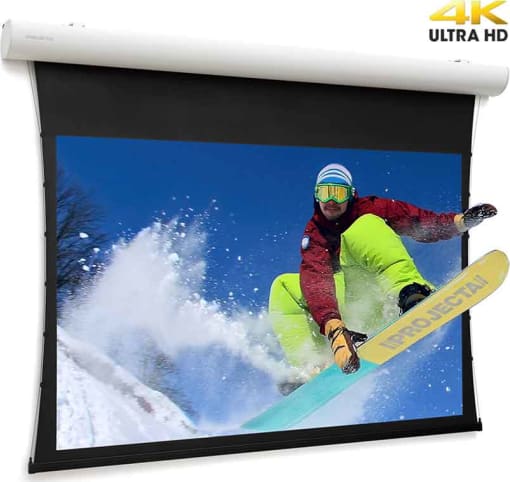 Projecta Tensioned Elpro Concept 139 X 240 Cm (16:9) With Uhd 4K Fabric 0.9 Gain And Rf Remote Control (Projecta 10103723)