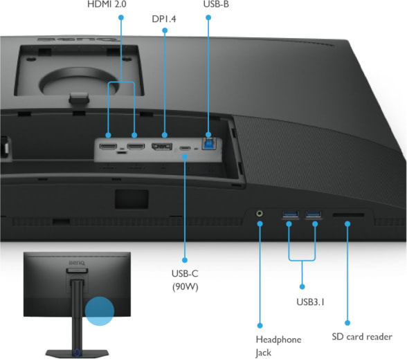 Benq Sw272U 27Inch 4K Photographer Monitor - Image 4