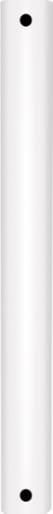 Btech - 50Mm Diameter Extension Pole, 200Cm Length - White Finish (Bt7850-200/W)