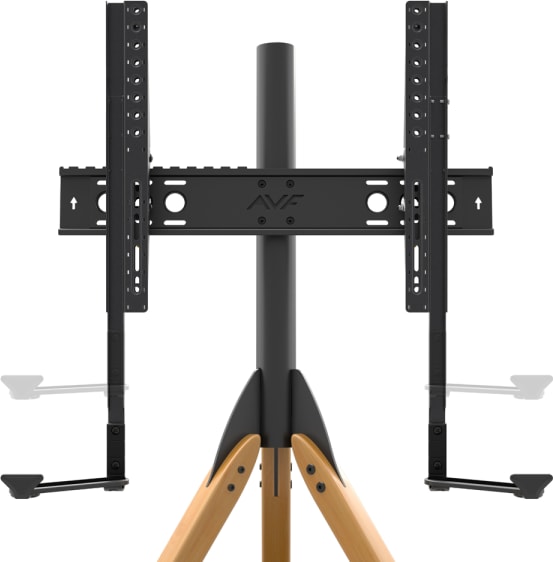 Avf Hoxton Sound Freestanding Tv + Soundbar Tripod - Light Wood (Fslk1001Hoxlwb) - Image 2