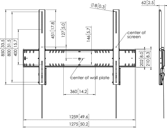 Vogels Pfw 6910 Tilting Display Wall Mount - Image 2