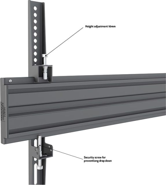 Multibrackets M Wallmount Pro Mbw1Up 400X600 Fixed Black (Mb6935) - Image 3