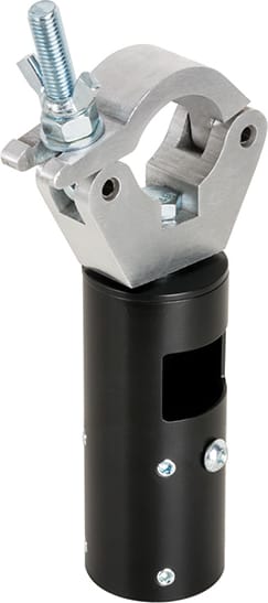 BTech &ndash; Truss clamp for 50mm poles finished in black (BT7825/B)