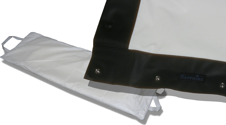 Sapphire Rapidfold Screen Fabric &ndash; 3657 x 2743mm &ndash; 4:3 Format (SFFS365RPFabric)