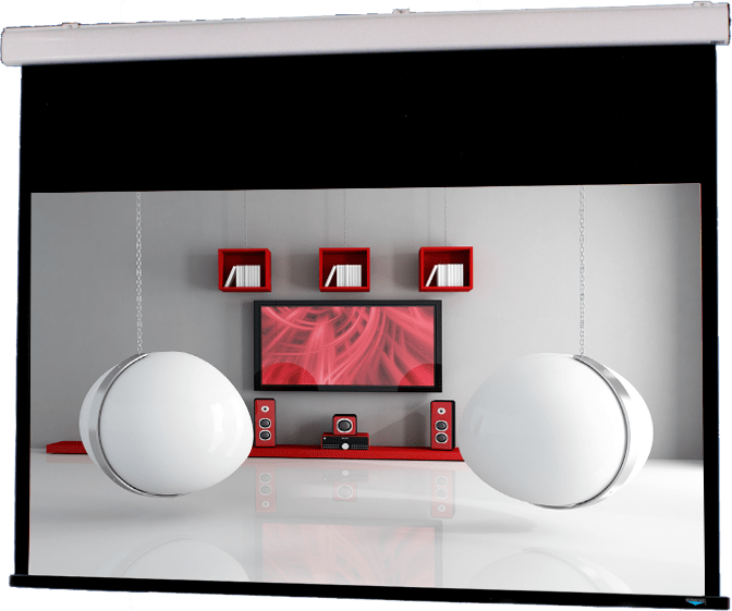 Screen International Compact HC Electric Screen &ndash; 220 x 124cm (16:9) &ndash; (CHC220X124)