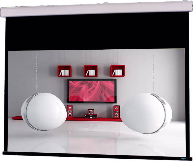 Screen International Compact HC Electric Screen &ndash; 300 x 169cm (16:9) &ndash; (CHC300X169)