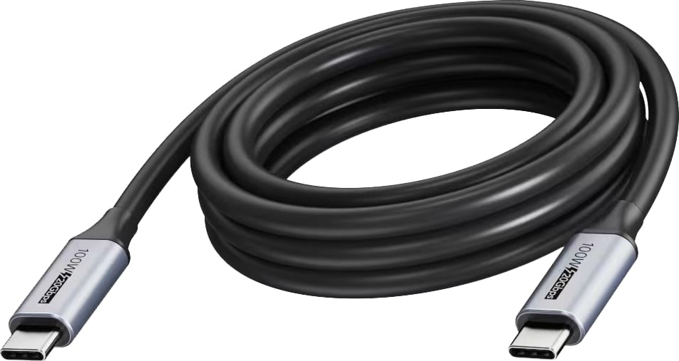 Vision – 5m Black USB-C Cable (TC 5MUSBC/BL)