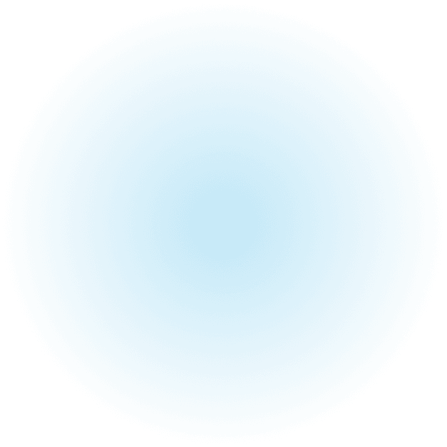 circulo com degrade do preto para o azul ao centro