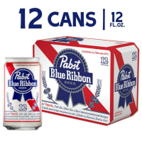 Pabst Blue Ribbon 12 x 12oz Cans