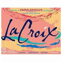 La Croix Pamplemousse Pink Grapefruit 12 Pack 12oz Cans