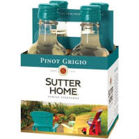 Sutter Home Pinot Grigio 4-Pack - 4 Bottle / 187mL