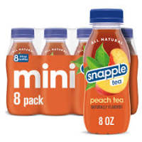Snapple Mini Peach 8 Pack
