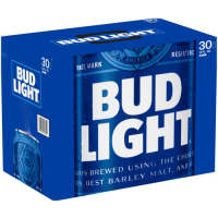 BUD LIGHT 30 PK CAN