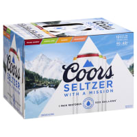COORS SELTZER 12 OZ 12PK CAN