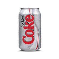 Diet Coca Cola 12 oz can