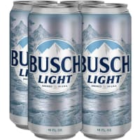 Busch Light - 4 cans / 16oz