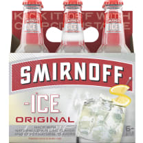 Smirnoff Ice is made like traditional beers with malt. One of the - Image 1 of 2