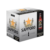Sapporo brews premium lagers using the highest-quality ingredients around giving each of - Image 1 of 2