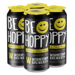 WORMTOWN BE HOPPY IPA 4PK CANS