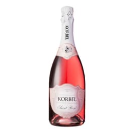 Korbel Sweet RosÃ© California Champagne 750ml Bottle