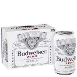 Budweiser Zero 12 x 12oz Cans