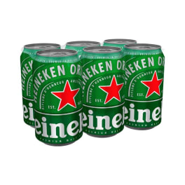 Heineken 6 x 12oz Cans