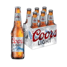 Coors Light 6 x 12oz Bottles