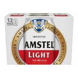 Amstel Light 12 x 12oz Cans