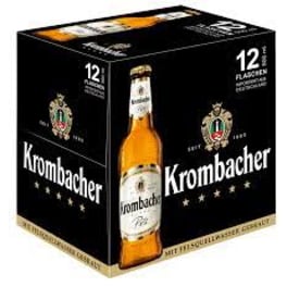 Krombacher Pils 12 x 11.2oz Bottles