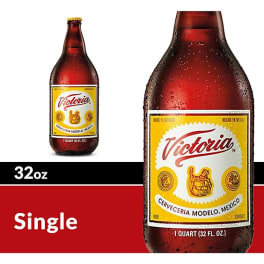 Victoria Mexican Lager 32oz Single Bottle