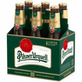 Pilsner Urquell 6 Pack 12oz Bottles