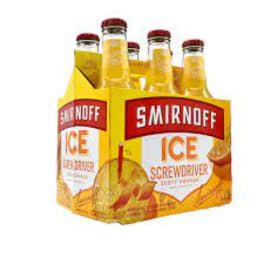 Smirnoff Screwdriver 6 Pack 12oz Bottles