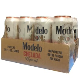 Modelo Chelada 24oz 12 Pack Cans