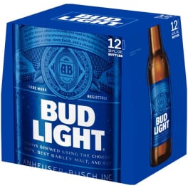 Bud Light 12 x 12oz Bottles
