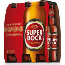 Super Bock 6 Pack 12oz Bottles