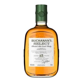 Buchanan's Select 15 Years Old Blended Malt Scotch Whiskey 750ml Bottle