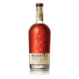 Bearface Triple Oak Canadian Whiskey 750ml Bottle