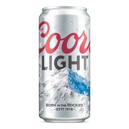 Coors Light Lager Beer 18x 12oz Cans