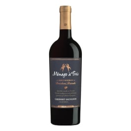 Menage A Trois Bourbon Barrel Aged Cabernet Sauvignon 750ml Bottle