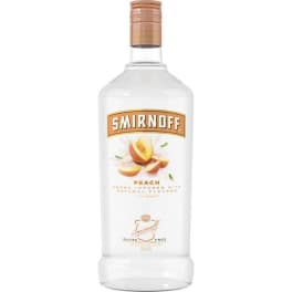 SMIRNOFF FLAVORED PEACH 1.75L