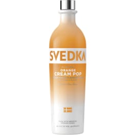 SVEDKA FLAVORED ORANGE CREAM POP 750ML