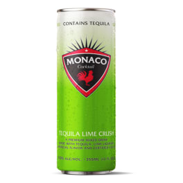 Monaco Tequila Lime Crush 12 oz can