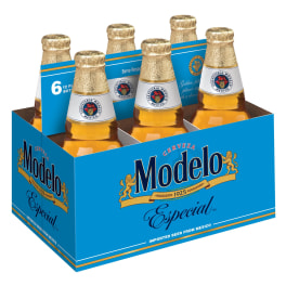 Modelo Especial 6 pack 6 pack bottles
