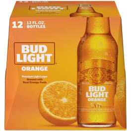 Bud Light Orange 12pk 12oz bottles