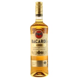 Bacardi Gluten Free 80 Proof Gold Rum Bottle (750 ml)