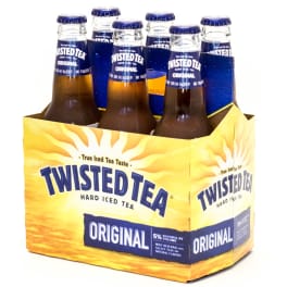 Twisted Tea Hard Iced Tea - 6 bottles / 12oz