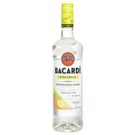Bacardí Pineapple Flavored White Rum - 750mL