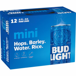Bud Light 12pk 8oz can