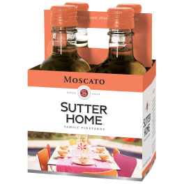 SUTTER HOME MOSCATO 187 ML 4PK
