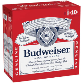 Budweiser Pale Lager - 8 bottles / 16oz